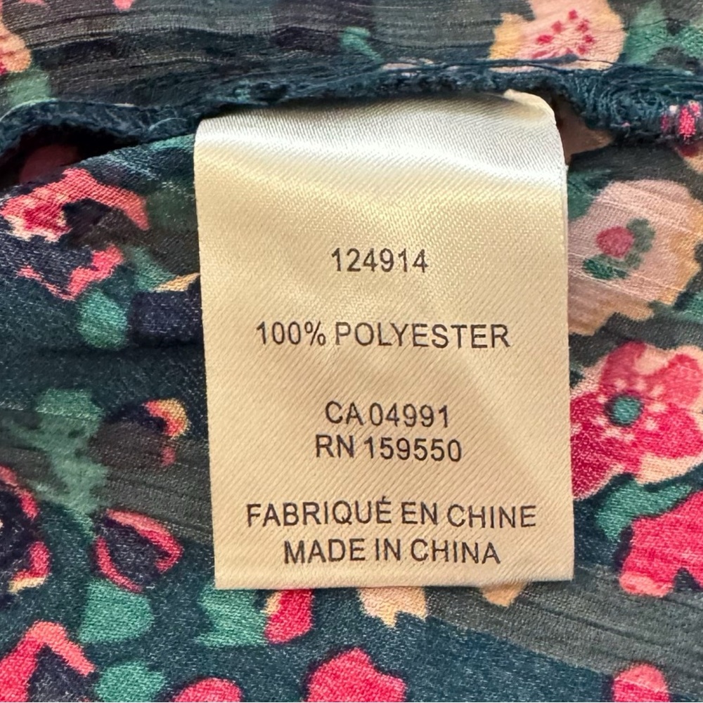 Maison d’Amélie Floral Sleeveless Top - Picture 6 of 6
